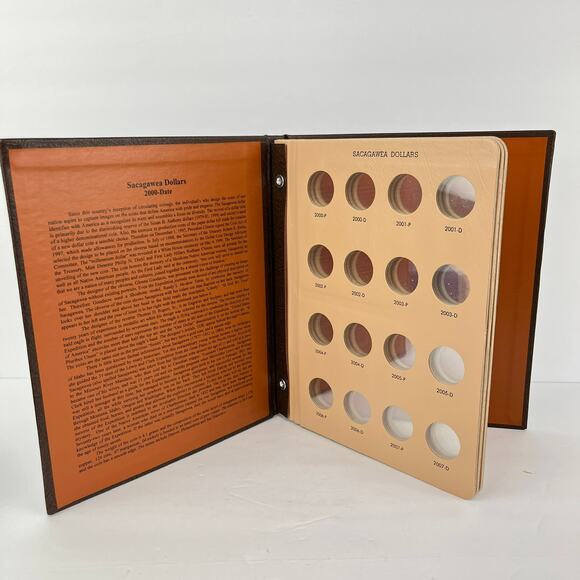 Dansco Corp Sacagawea Dollar Collecting Notebook 2000 2023 - Picture 2 of 4